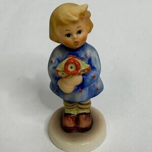 Hummel Blonde Girl with Nosegay Flowers #239/A 3.5" TMK 6